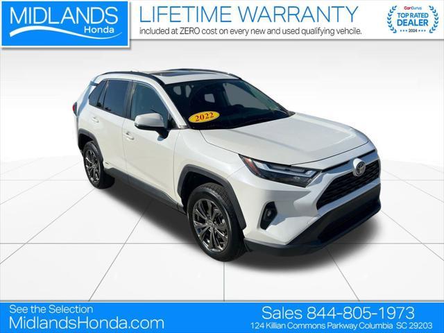 used 2022 Toyota RAV4 Hybrid car, priced at $28,197