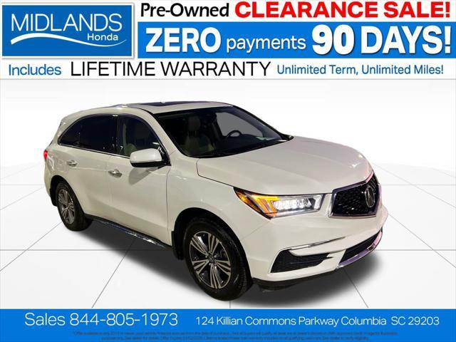 used 2020 Acura MDX car, priced at $29,461