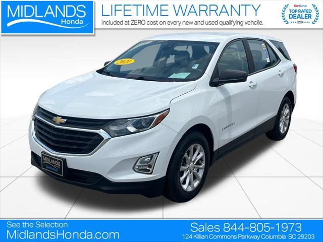 used 2021 Chevrolet Equinox car, priced at $18,147