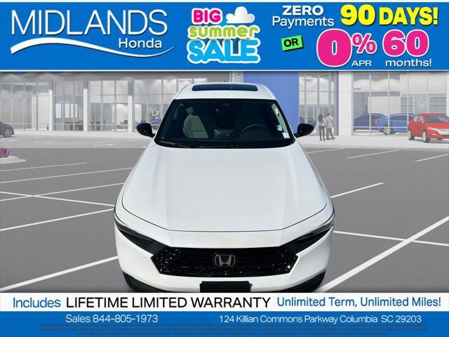 new 2025 Honda Accord car, priced at $30,821