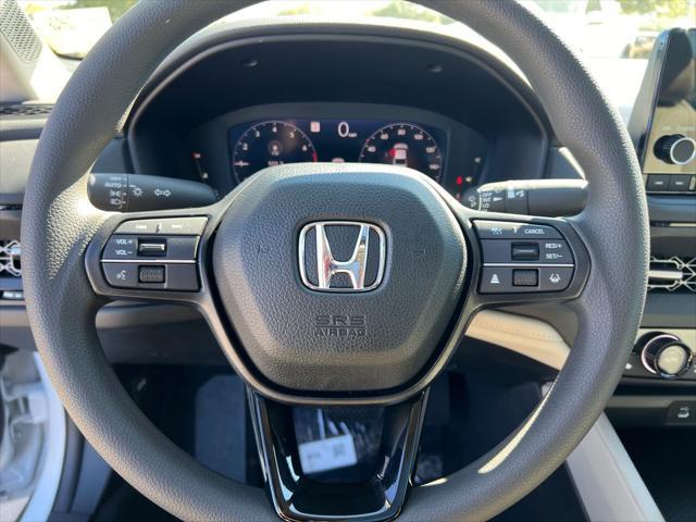 new 2025 Honda Accord car, priced at $30,821