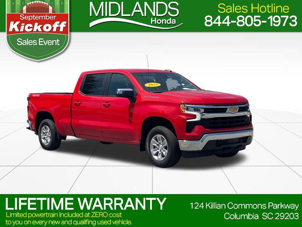 used 2023 Chevrolet Silverado 1500 car, priced at $34,985