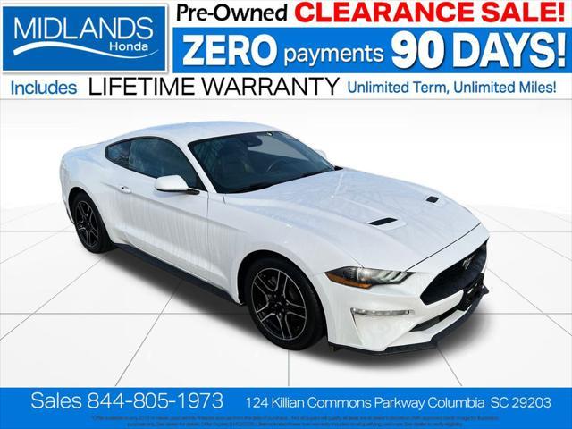 used 2022 Ford Mustang car, priced at $24,396