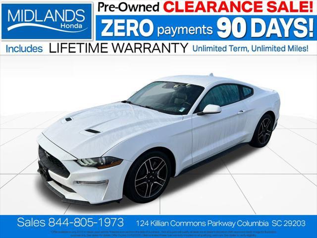 used 2022 Ford Mustang car, priced at $24,396