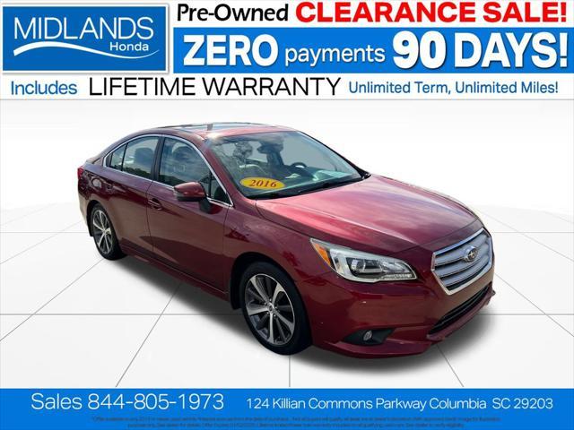 used 2016 Subaru Legacy car, priced at $15,289