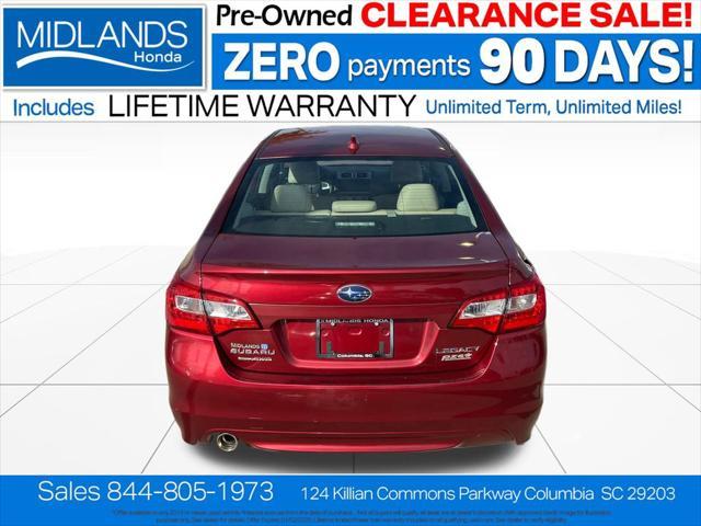 used 2016 Subaru Legacy car, priced at $14,968