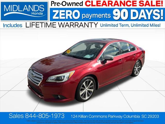 used 2016 Subaru Legacy car, priced at $14,968