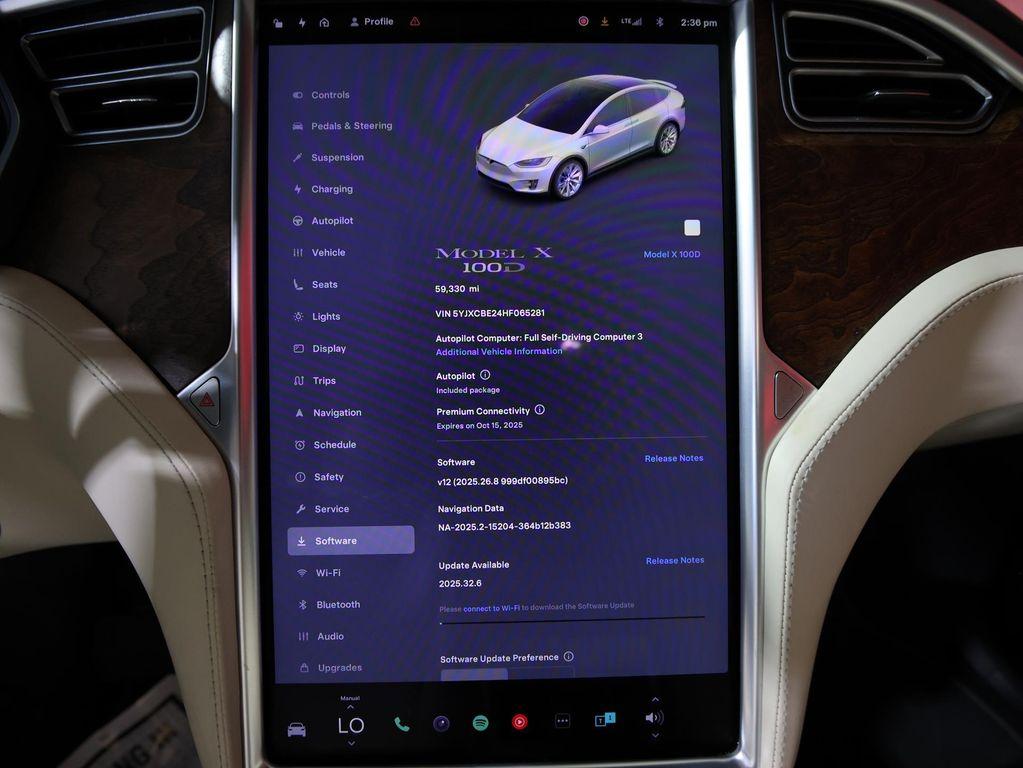 used 2017 Tesla Model X car, priced at $25,690