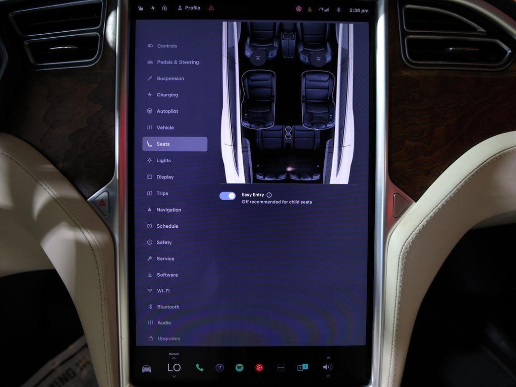 used 2017 Tesla Model X car, priced at $25,690