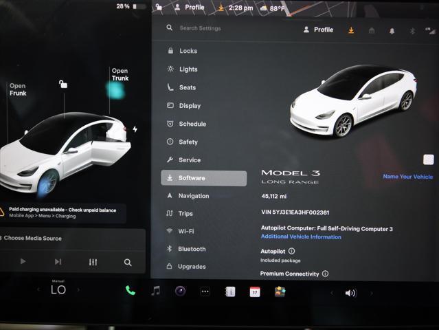 used 2017 Tesla Model 3 car, priced at $16,950