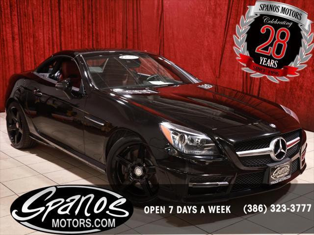used 2015 Mercedes-Benz SLK-Class car, priced at $24,950