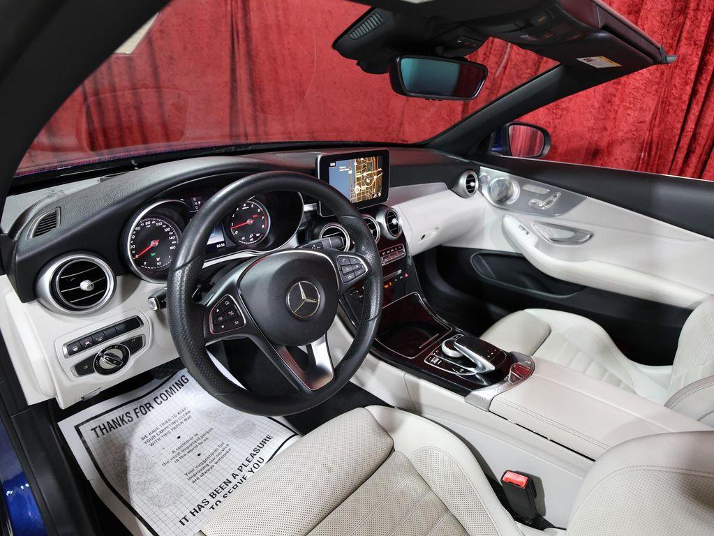 used 2017 Mercedes-Benz C-Class car, priced at $22,950