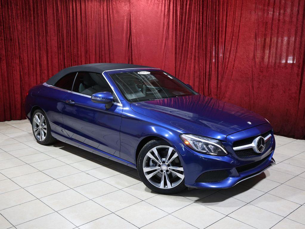 used 2017 Mercedes-Benz C-Class car, priced at $22,950