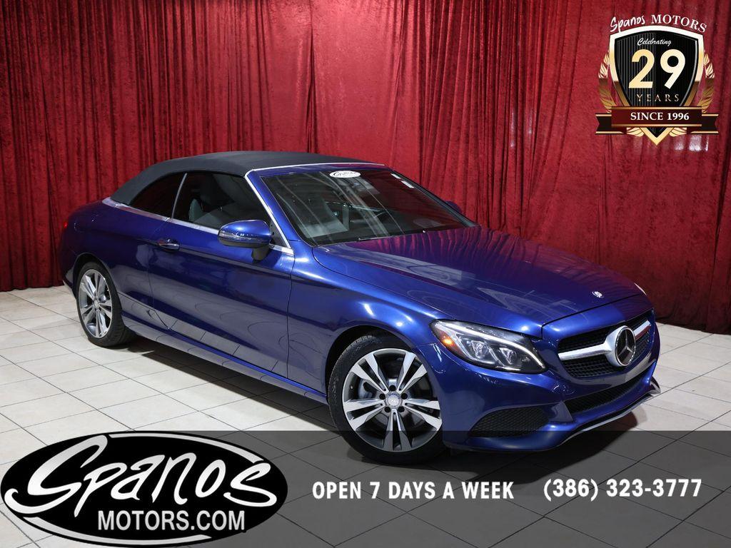 used 2017 Mercedes-Benz C-Class car, priced at $22,950