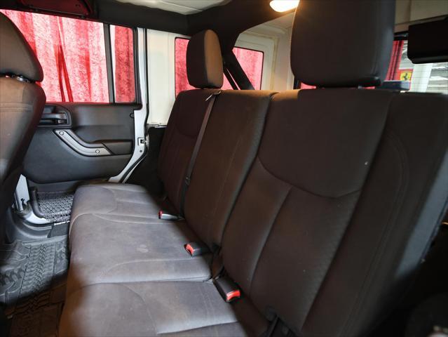 used 2016 Jeep Wrangler Unlimited car, priced at $17,120