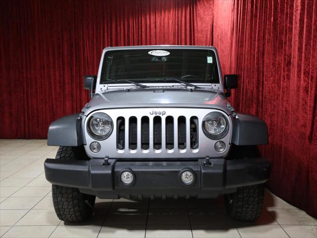 used 2016 Jeep Wrangler Unlimited car, priced at $17,120
