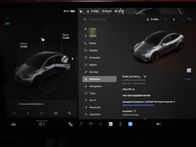 used 2022 Tesla Model Y car, priced at $21,750