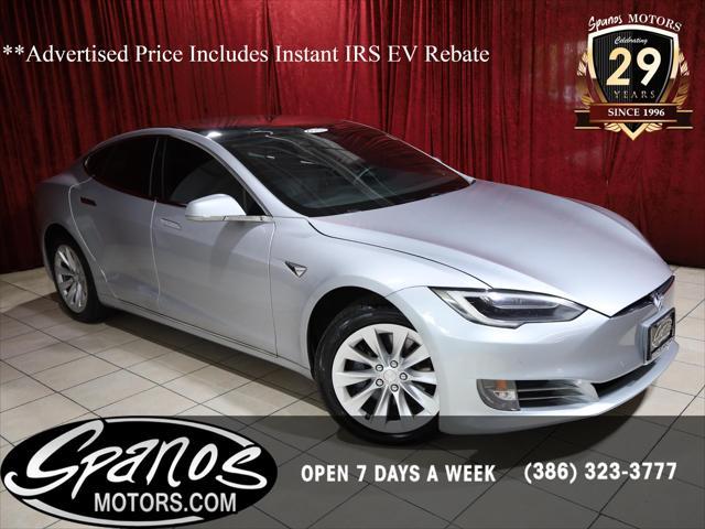 used 2018 Tesla Model S car, priced at $16,950