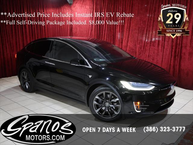 used 2017 Tesla Model X car, priced at $26,950