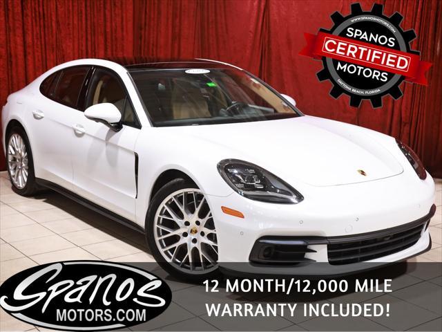 used 2018 Porsche Panamera car, priced at $56,950