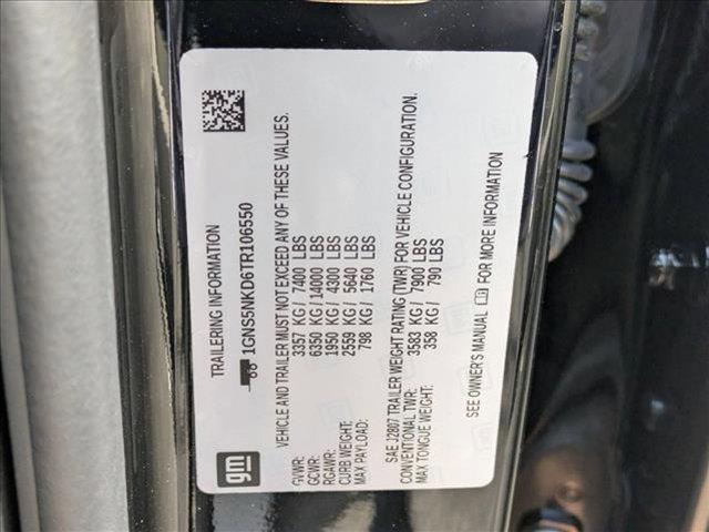 new 2026 Chevrolet Tahoe car, priced at $66,095