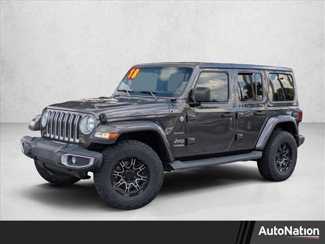 used 2018 Jeep Wrangler Unlimited car, priced at $22,995