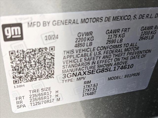 new 2025 Chevrolet Equinox car, priced at $36,345
