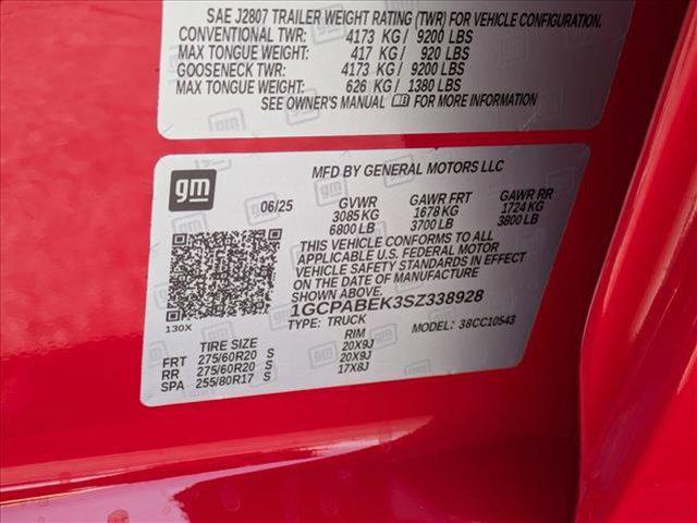 new 2025 Chevrolet Silverado 1500 car, priced at $43,905