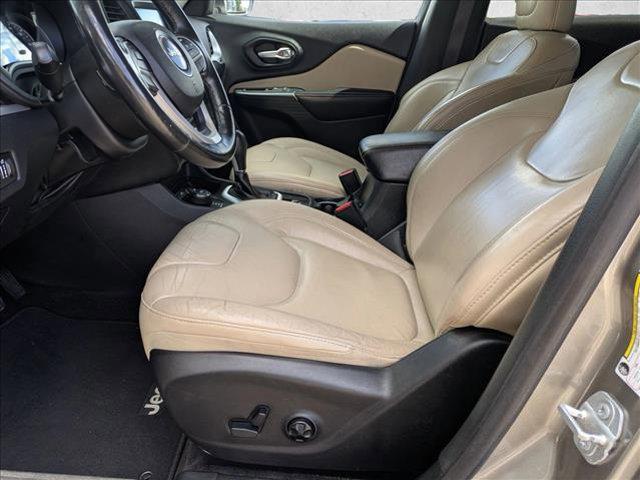 used 2016 Jeep Cherokee car, priced at $14,595