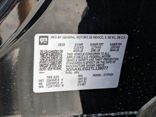 new 2026 Chevrolet Equinox car, priced at $32,345