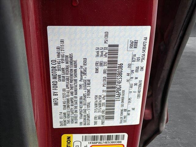 used 2014 Ford Fusion car, priced at $9,547
