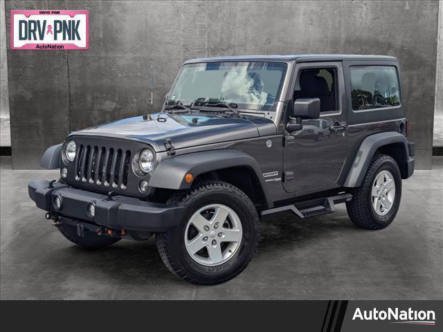 used 2018 Jeep Wrangler JK car, priced at $19,395