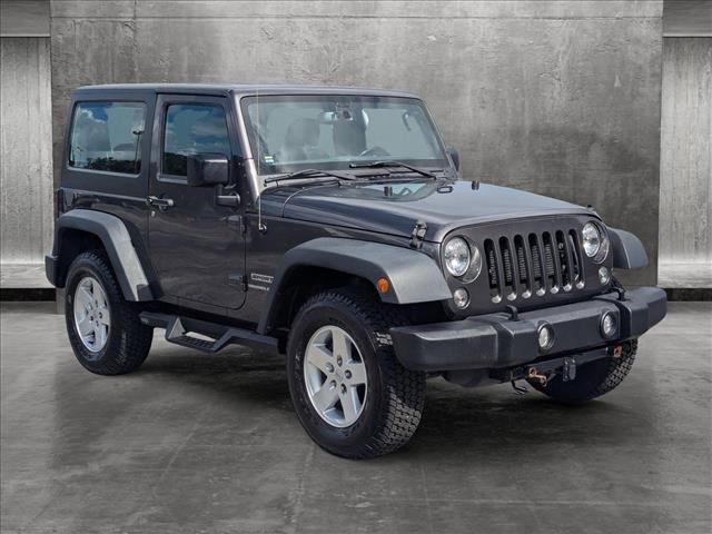 used 2018 Jeep Wrangler JK car, priced at $19,395