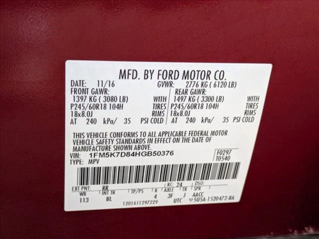 used 2017 Ford Explorer car, priced at $15,249