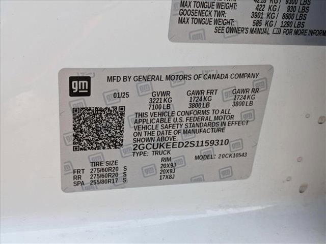 new 2025 Chevrolet Silverado 1500 car, priced at $56,925