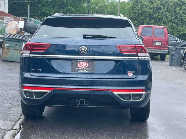 used 2021 Volkswagen Atlas Cross Sport car, priced at $31,980