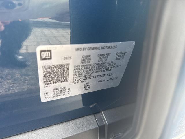 new 2026 GMC Yukon car, priced at $87,565