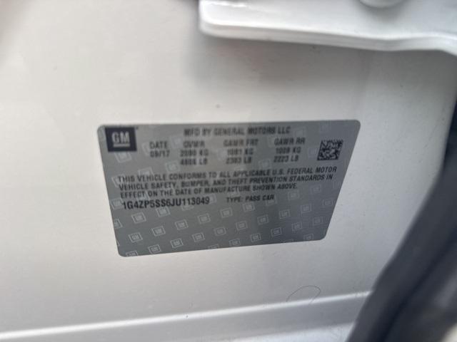 used 2018 Buick LaCrosse car, priced at $19,700