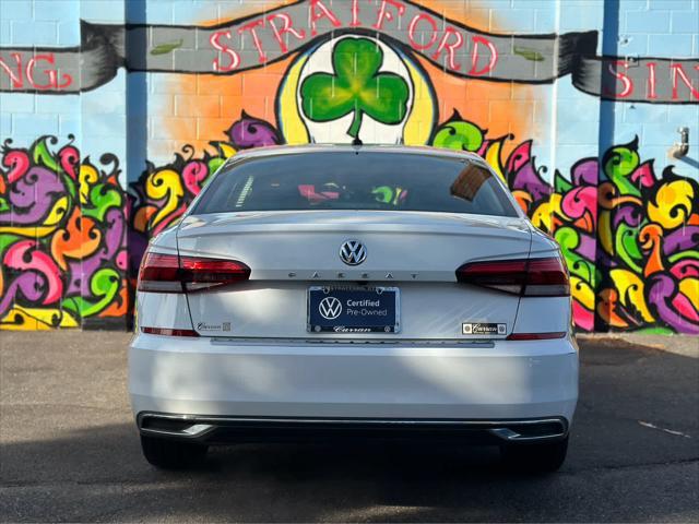 used 2022 Volkswagen Passat car, priced at $19,850