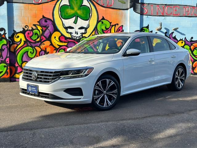 used 2022 Volkswagen Passat car, priced at $19,850