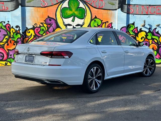 used 2022 Volkswagen Passat car, priced at $19,850