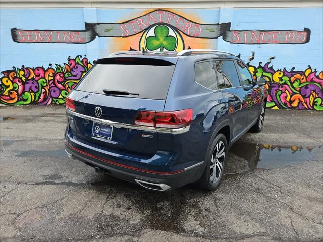 used 2022 Volkswagen Atlas car, priced at $34,565