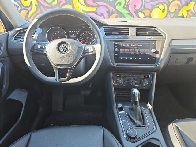 used 2021 Volkswagen Tiguan car, priced at $19,597