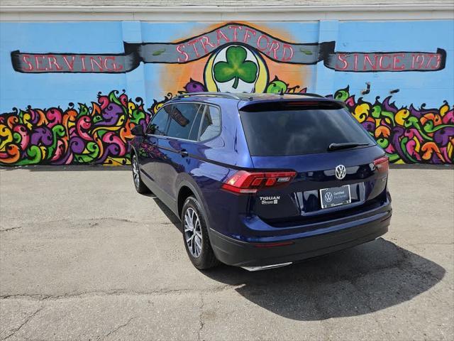 used 2021 Volkswagen Tiguan car, priced at $19,199