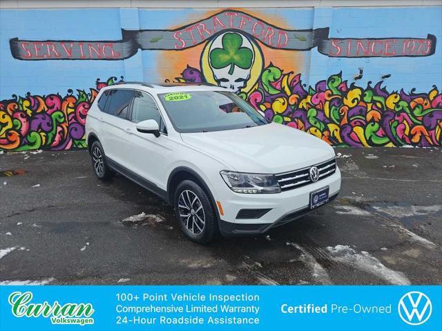 used 2021 Volkswagen Tiguan car, priced at $21,890