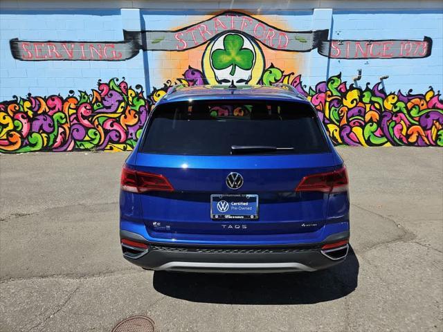 used 2024 Volkswagen Taos car, priced at $25,550