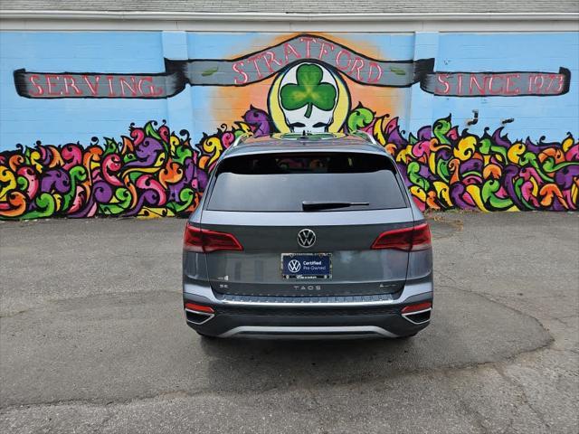 used 2024 Volkswagen Taos car, priced at $27,795