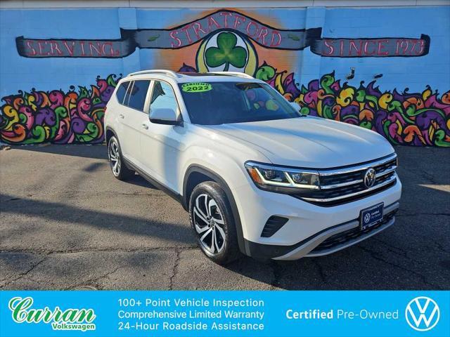 used 2022 Volkswagen Atlas car, priced at $31,924