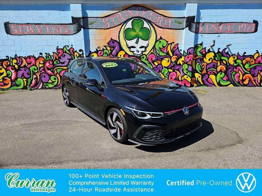 used 2023 Volkswagen Golf GTI car, priced at $29,990