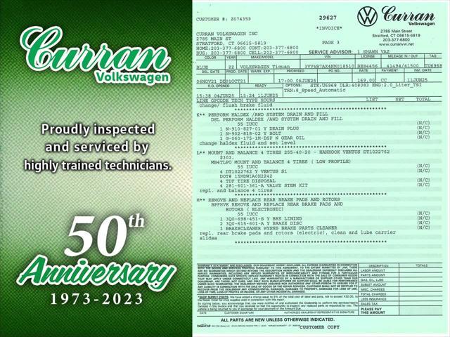 used 2022 Volkswagen Tiguan car, priced at $28,133